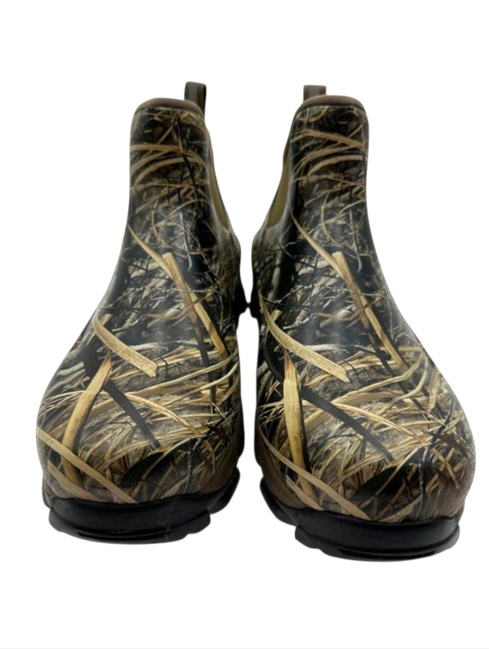 Showave Men's Camo Slip On Rain & Snow Boots Size 11 Green Black NEW - Picture 3 of 8